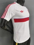 26-27 Man Utd White Casual Player Version Training Shirts