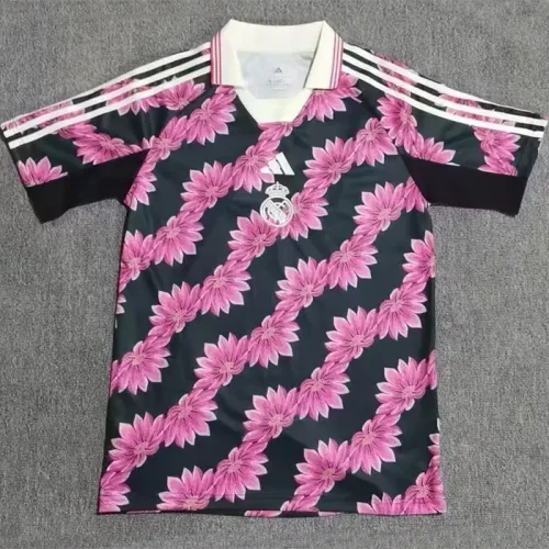 26-27 RMA Black Pink Special Edition Fans Training Shirts
