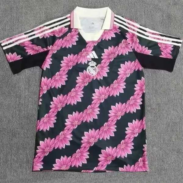 26-27 RMA Black Pink Special Edition Fans Training Shirts