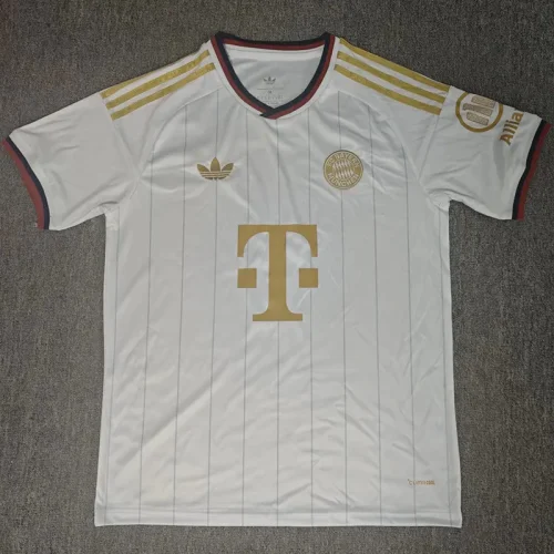 26-27 Bayern White Special Edition Training Shirts