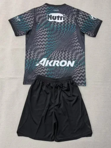 26-27 Chivas Guadalajara Black Goalkeeper Kids Soccer Jersey