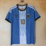 26-27 Argentina MESSI #10 Farewell Match Fans Soccer Jersey (签名版)