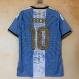 26-27 Argentina MESSI #10 Farewell Match Fans Soccer Jersey (签名版)