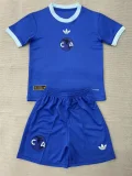 26-27 Club America 110th Anniversary Blue Kids Soccer Jersey