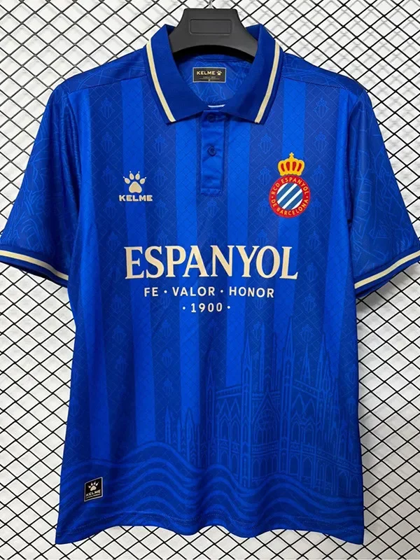 26-27 Espanyol Special Edition Polo Short Sleeve (街头风)