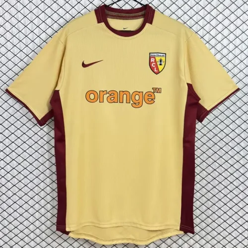 2002-2003 RC Lens Home Retro Soccer Jersey