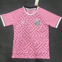 26-27 Santos FC Pink Fans Soccer Jersey 26-27 Santos FC Pink Fans Soccer Jersey