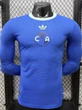 26-27 Club America 110th Blue Long Sleeve Player Version Soccer Jersey (长袖球员)