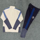 26-27 Club America Khaki Half Pull Tracksuit (Pants Have Pocket)(半拉链)
