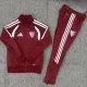 26-27 Sevilla Brown Red Jacket Tracksuit