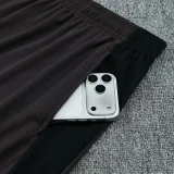 26-27 ACM Black Tank top and shorts suit