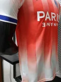 26-27 PSG Red White Casual Player Version Training shirts