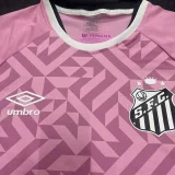 26-27 Santos FC Pink Fans Soccer Jersey