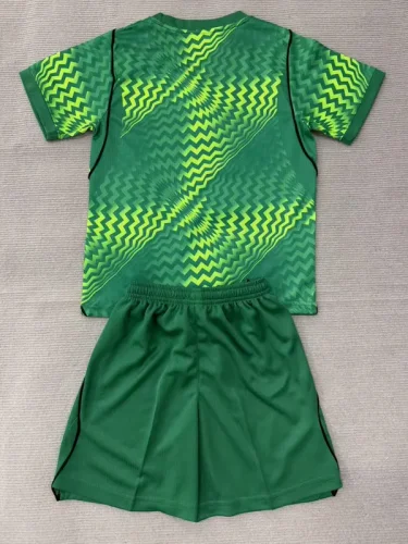 26-27 CHE Green Goalkeeper Kids Soccer Jersey