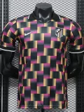 26-27 ATM Black Yellow Casual Player Version Training shirts