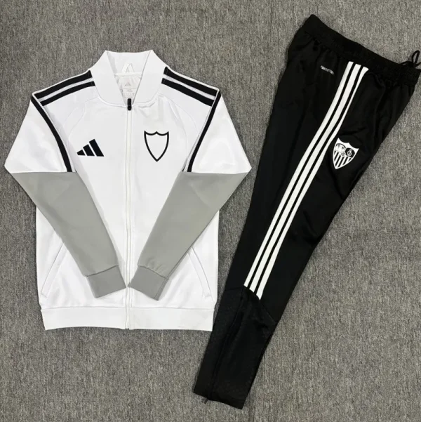 26-27 Sevilla White Jacket Tracksuit