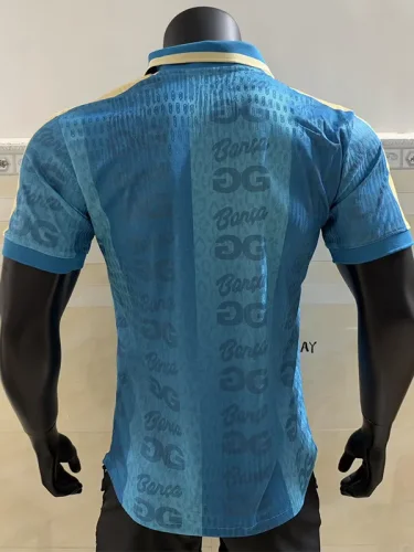 26-27 BAR Blue Joint Edition Player Version Soccer Jersey (金边)