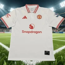 26-27 Man Utd White Special Edition Polo Short Sleeve