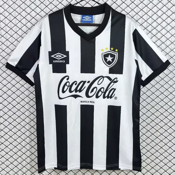 1989 Botafogo Home Retro Soccer Jersey