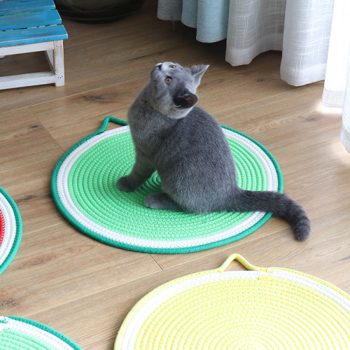 Cotton Rope Knit Cat Claw Pad Pet Sleeping Pad Wear-resistant and Scratch-resistant