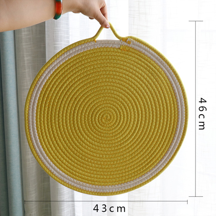 Cotton Rope Knit Cat Claw Pad Pet Sleeping Pad Wear-resistant and Scratch-resistant
