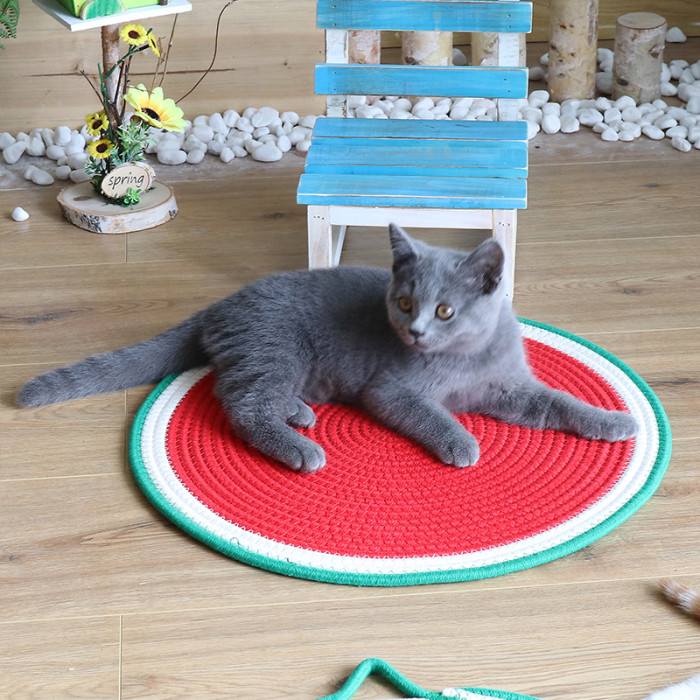 Cotton Rope Knit Cat Claw Pad Pet Sleeping Pad Wear-resistant and Scratch-resistant