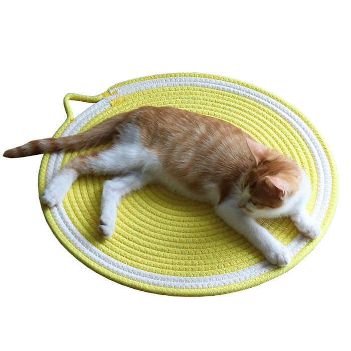 Cotton Rope Knit Cat Claw Pad Pet Sleeping Pad Wear-resistant and Scratch-resistant