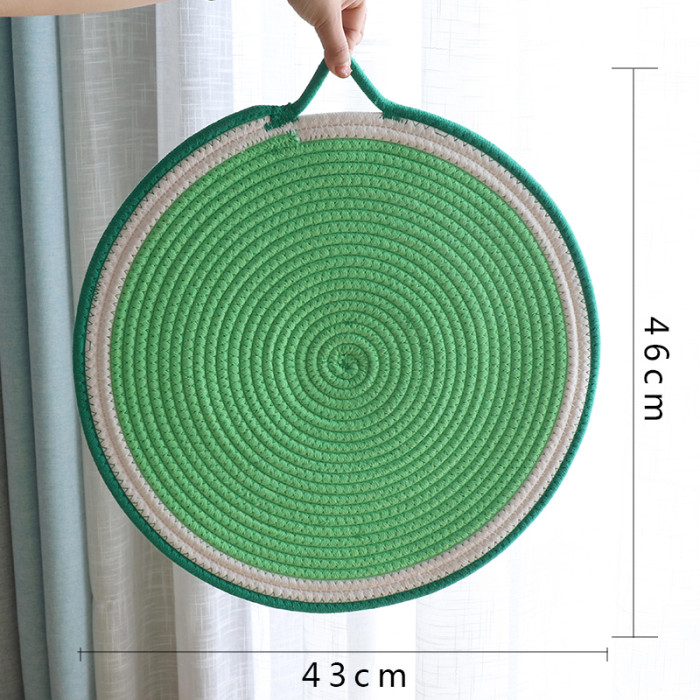 Cotton Rope Knit Cat Claw Pad Pet Sleeping Pad Wear-resistant and Scratch-resistant