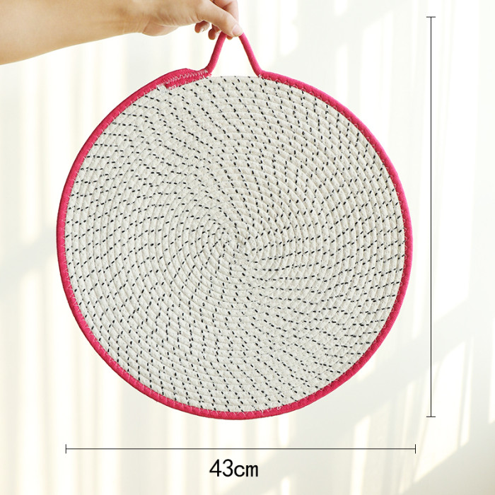 Cotton Rope Knit Cat Claw Pad Pet Sleeping Pad Wear-resistant and Scratch-resistant
