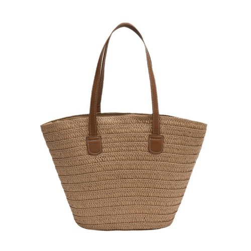 Grass Woven Large Capacity Tote Bag Multi-color Options Environmentally Friendly and Durable