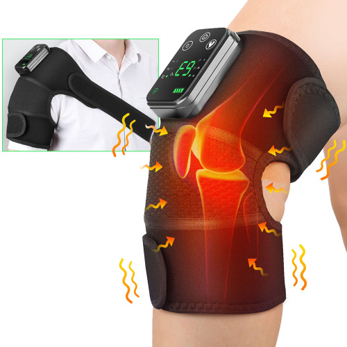 Multifunctional Heated Vibrating Joint Massage Belt Smart Hot Compress Knee Relaxation Massager