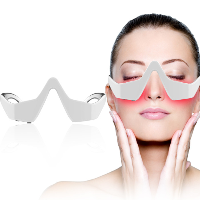 Eye Care Massager Wrinkle Removal Bag Edema and Heat Micro Current Eye Massager Red Light Dark Circles