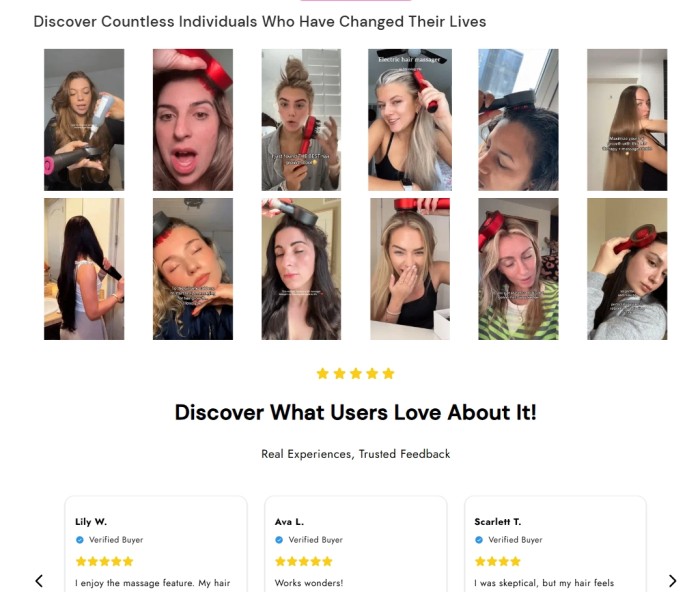 Electric Hair Scalp Massager Hair Brush Hair Oil Application Massage Comb Anti-hair Loss Redness Device