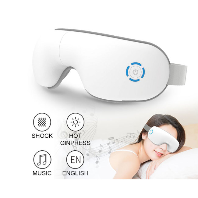 Eye Massager Safety Air Pressure Music Calorie Relief Eye Fatigue Air Pressure Vibration Care Music Digital Eye Massager