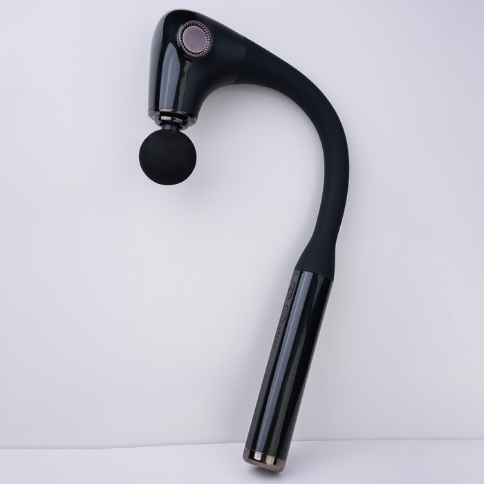 5-speed Wireless Fascia Gun 10mm Deep Tissue Back Massager Hot Handheld Muscle Massage Hammer