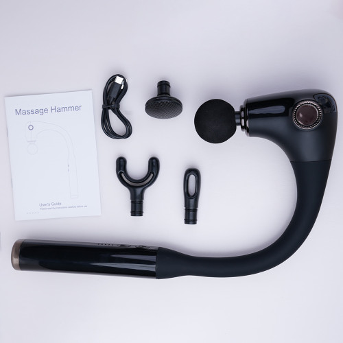 5-speed Wireless Fascia Gun 10mm Deep Tissue Back Massager Hot Handheld Muscle Massage Hammer