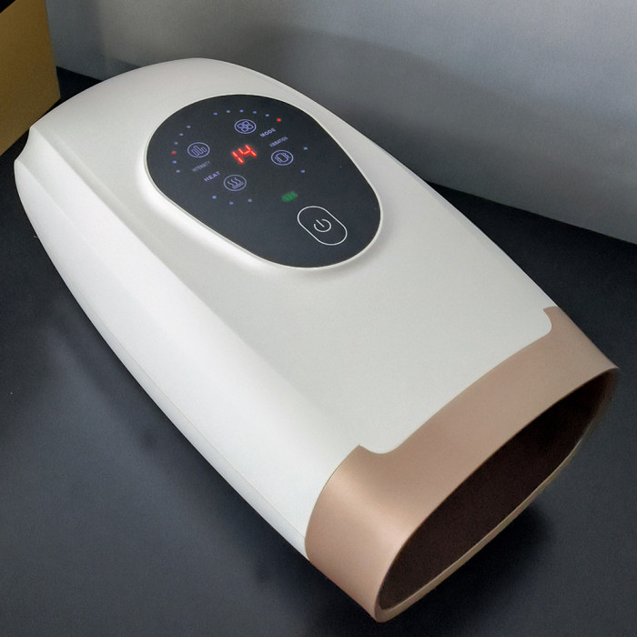 Portable 360° Airbags Wrapping Convex Point Acupoint Shiatsu Massage Cordless Electric Hand Massager With Heat 2024