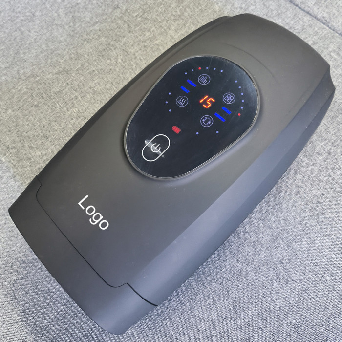 Portable 360° Airbags Wrapping Convex Point Acupoint Shiatsu Massage Cordless Electric Hand Massager With Heat 2024