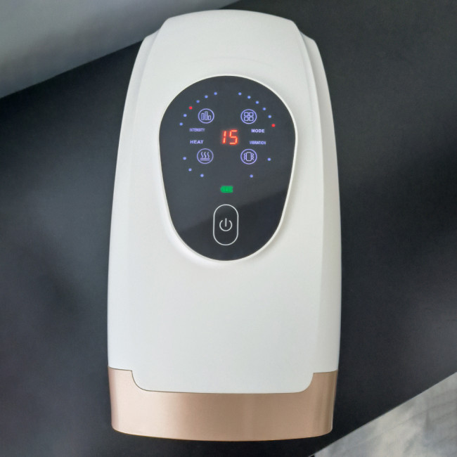 Portable 360° Airbags Wrapping Convex Point Acupoint Shiatsu Massage Cordless Electric Hand Massager With Heat 2024