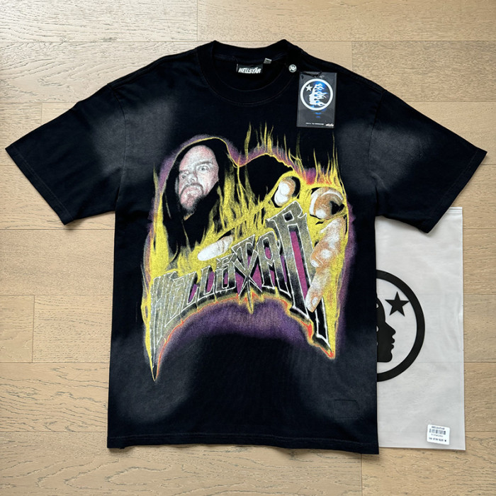 SMCL-060 High Quality Hellstar Retro 250g Cotton Shirt