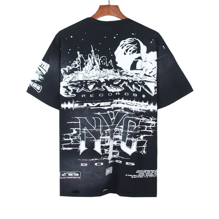 SMCL-025 High Quality Hellstar Retro 250g Cotton Shirt