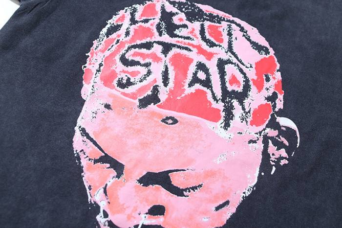 SMCL-032 High Quality Hellstar Retro 250g Cotton Shirt