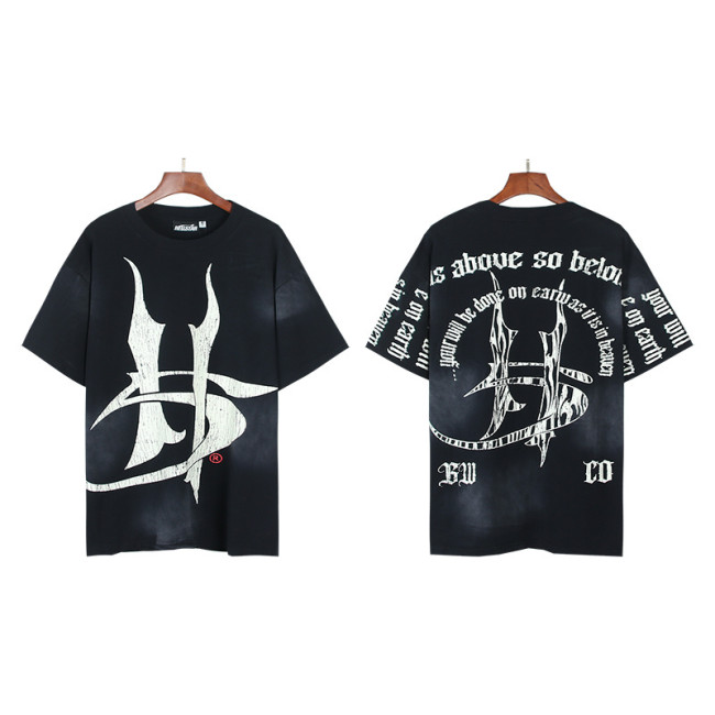 SMCL-037 High Quality Hellstar Retro 250g Cotton Shirt