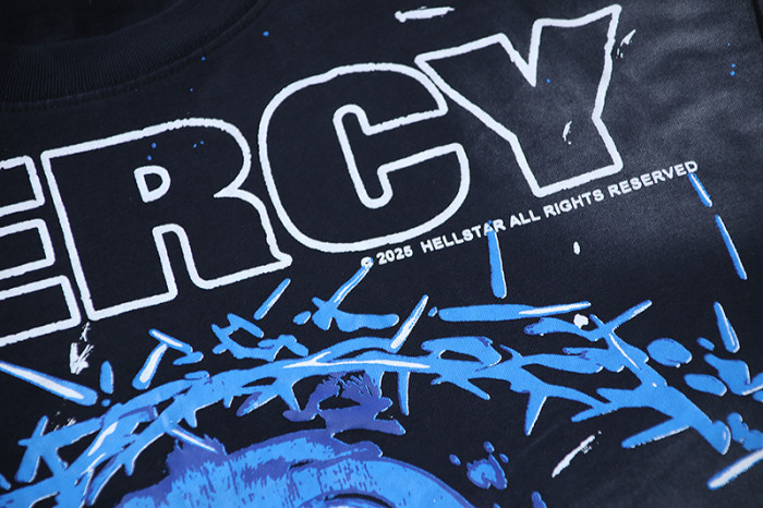SMCL-001 High Quality Hellstar Retro 250g Cotton Shirt