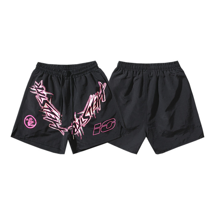 SMCL-073 High Quality Hellstar 240g Cotton Shirt + Shorts Set