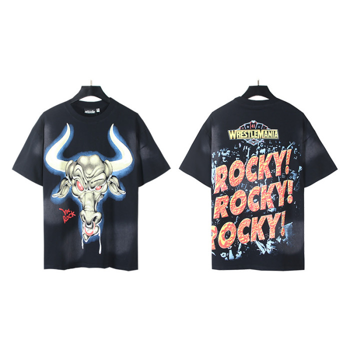 SMCL-059 High Quality Hellstar Retro 250g Cotton Shirt