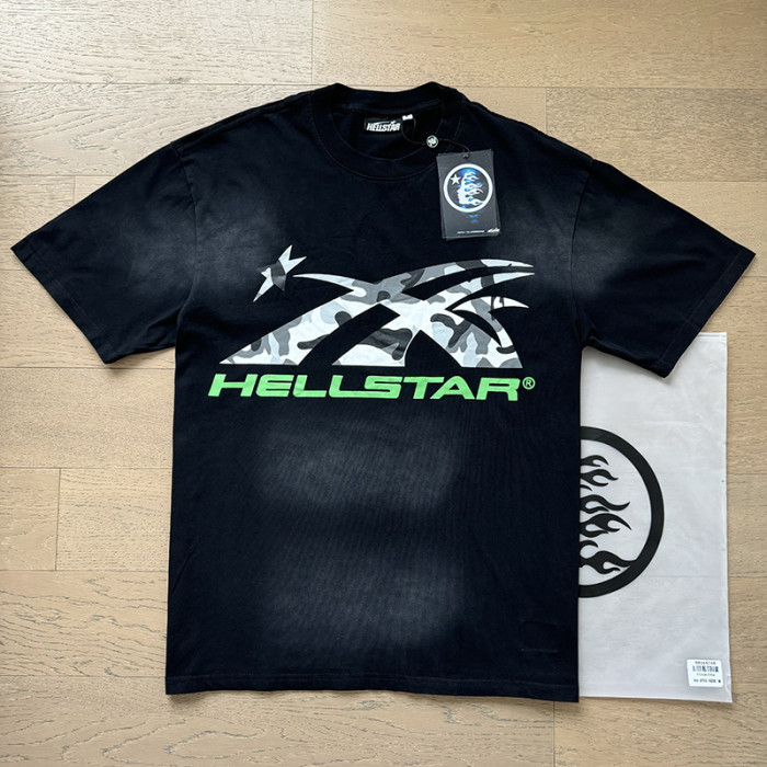 SMCL-056 High Quality Hellstar Retro 250g Cotton Shirt