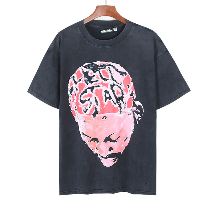 SMCL-032 High Quality Hellstar Retro 250g Cotton Shirt