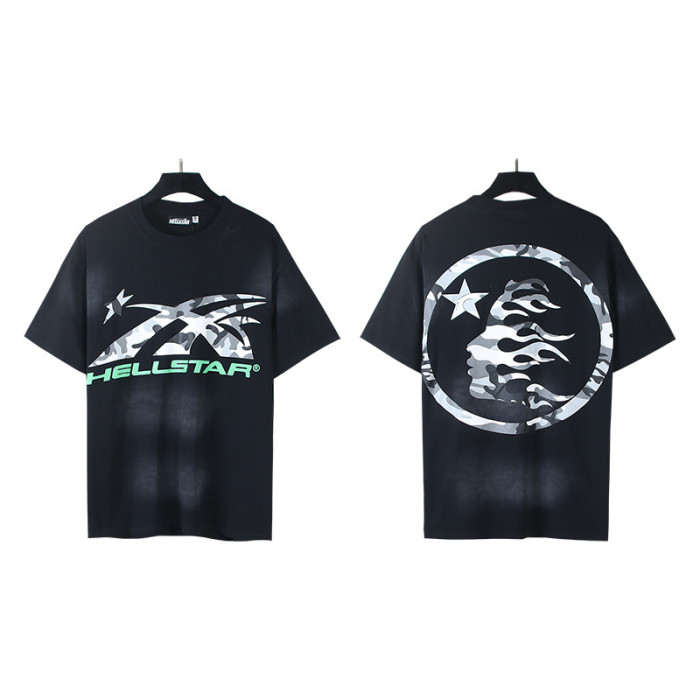 SMCL-056 High Quality Hellstar Retro 250g Cotton Shirt