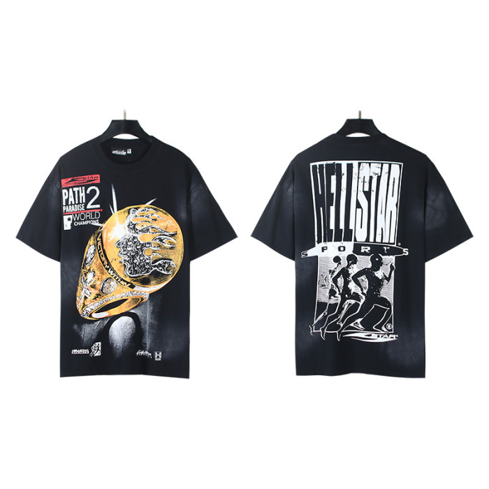 SMCL-046 High Quality Hellstar Retro 250g Cotton Shirt